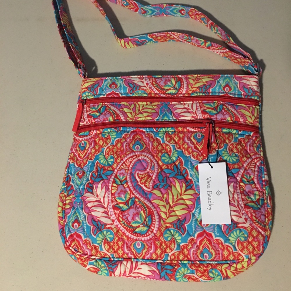 Triple zip hipster paisley in paradise